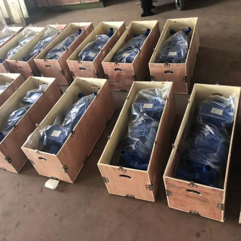 motor and gearbox packing by wooden box