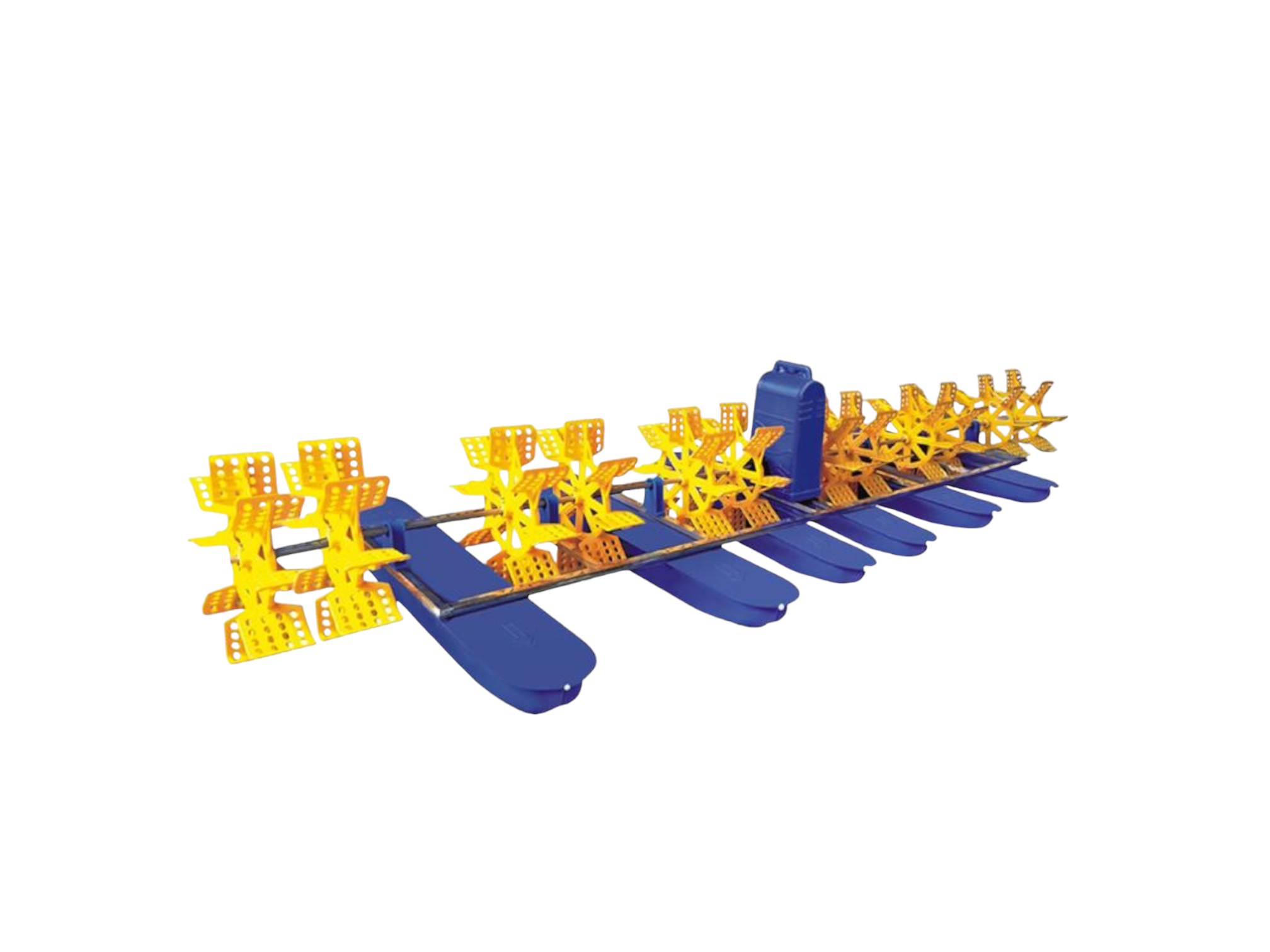 12 impeller 4HP motor Low current and low energy consumption water wheel aerator